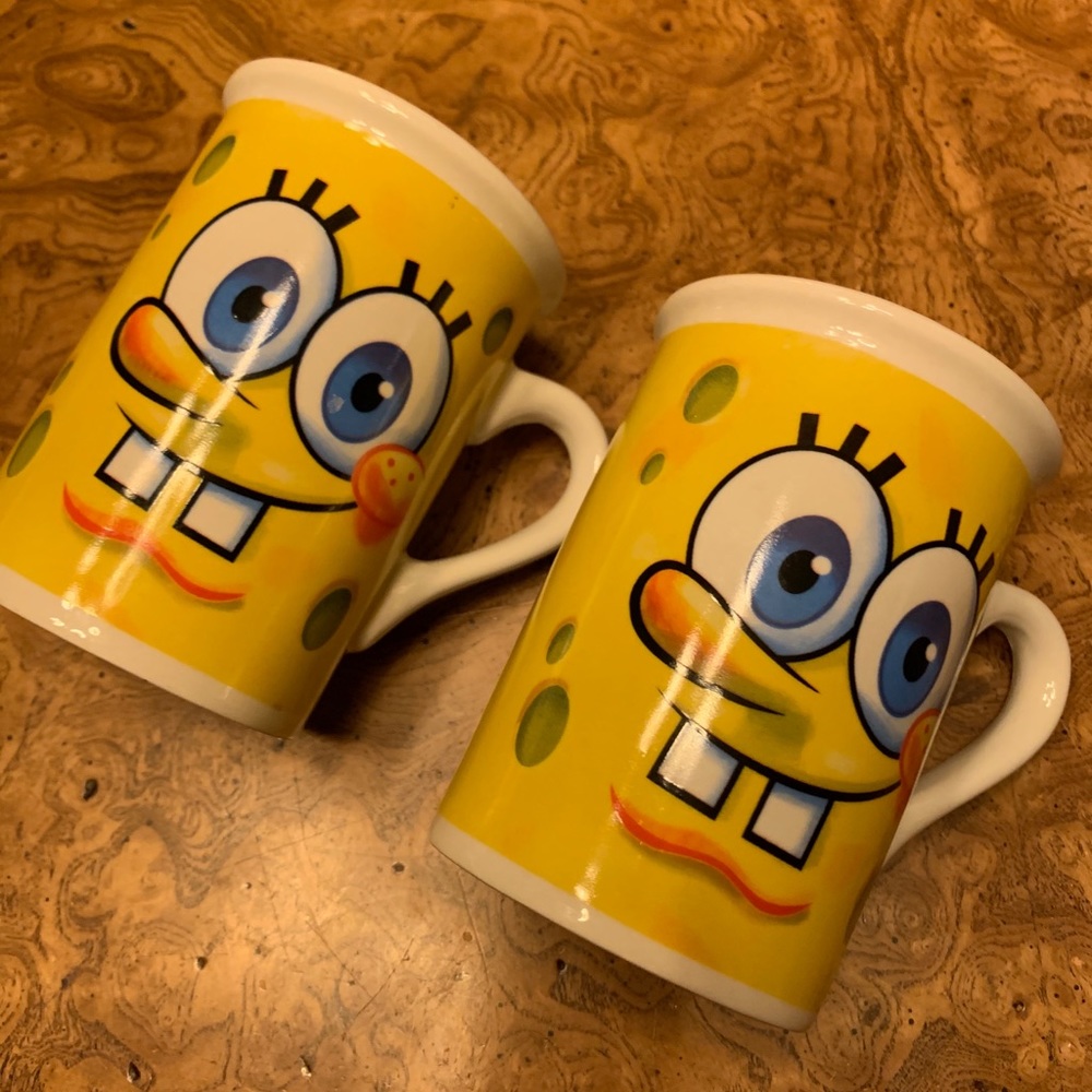 2/SpongeBob Square Pants Mugs